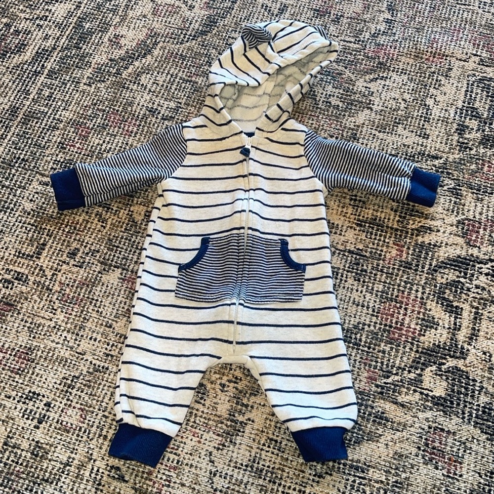 3M Zip-up Sweatshirt Onesie